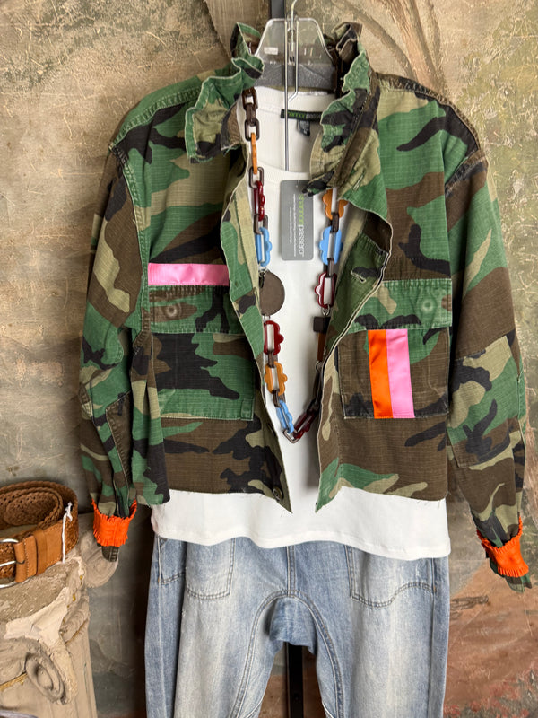 CT Remix Camo Spunk Ruffled Jkt