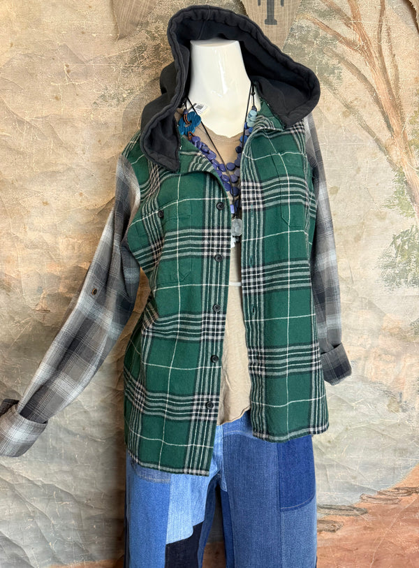 0003G PW Mix-Match Flannel Jacket-#1