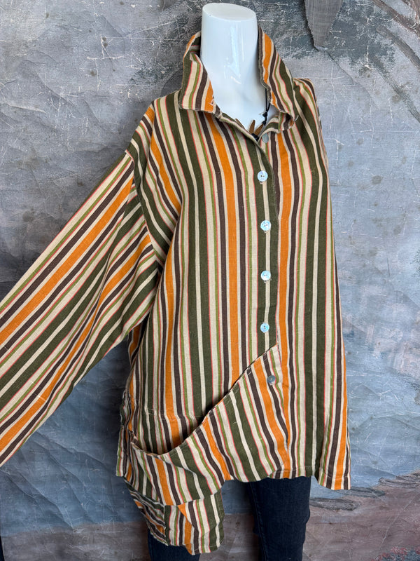 5510 Architecture Top-Autumn Stripe