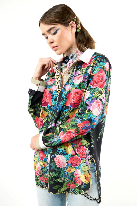 ED24K3 Zinnia Boyfriend Shirt