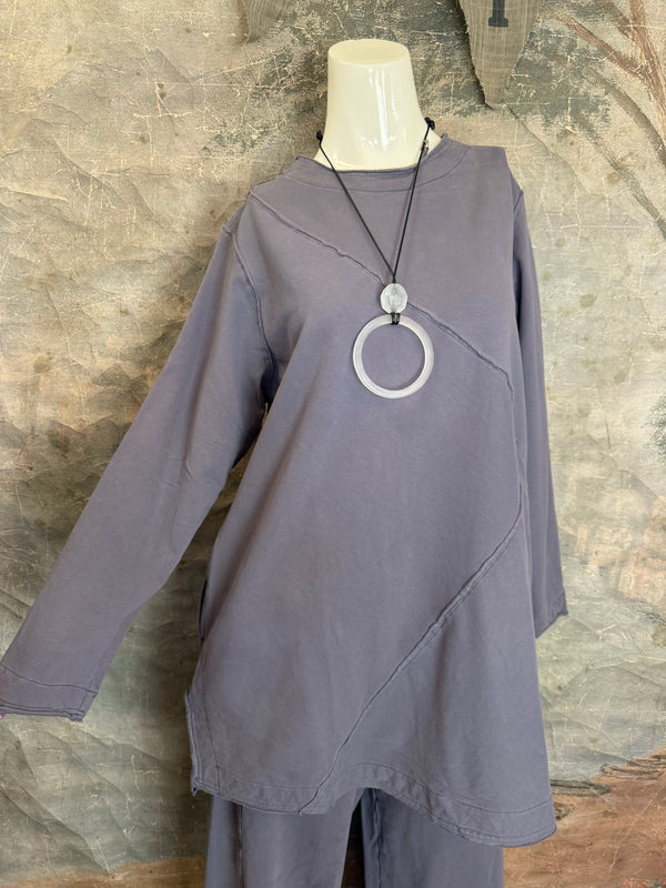 A2996202 L/Slv FE Top-Stable Blue