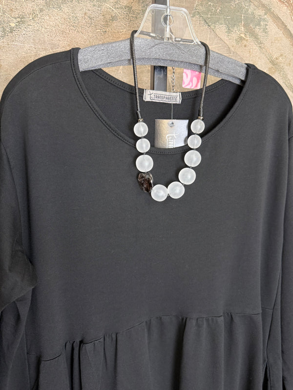 92160-62 Baby Doll T-Black