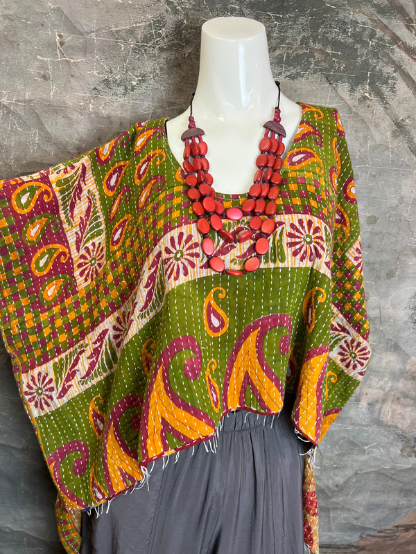 Renew Vintage Kantha Tops-1