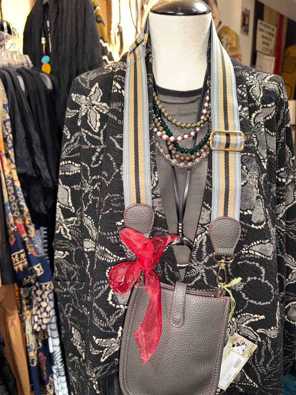 0003A Pebbled Vegan MINI Leather Crossbody Bag-Mocha