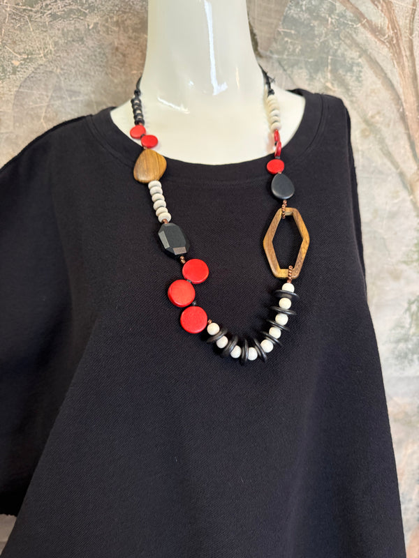 8300-3061 Pullover Vest Topper-Black