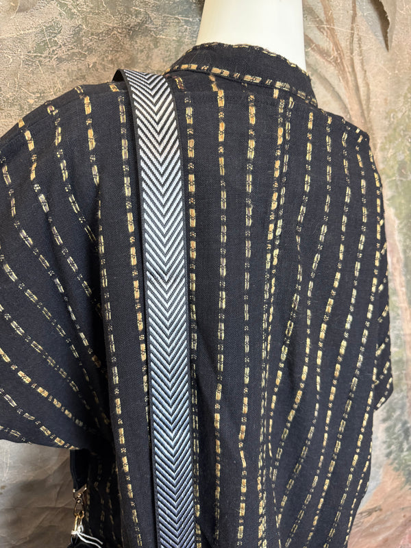 ANU 19828 Embroidered Duster JKT-Fudge