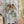 Load image into Gallery viewer, Oversized gray crew pullover with colorful graffiti-style dog graphic print, long sleeves, one size fits all - 5
