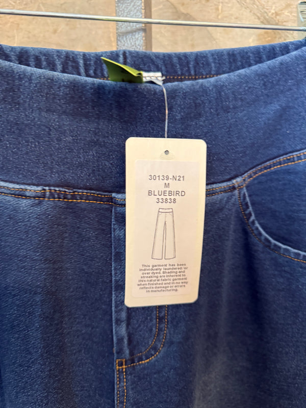 30139N21 Wide Leg Pant-Bluebird