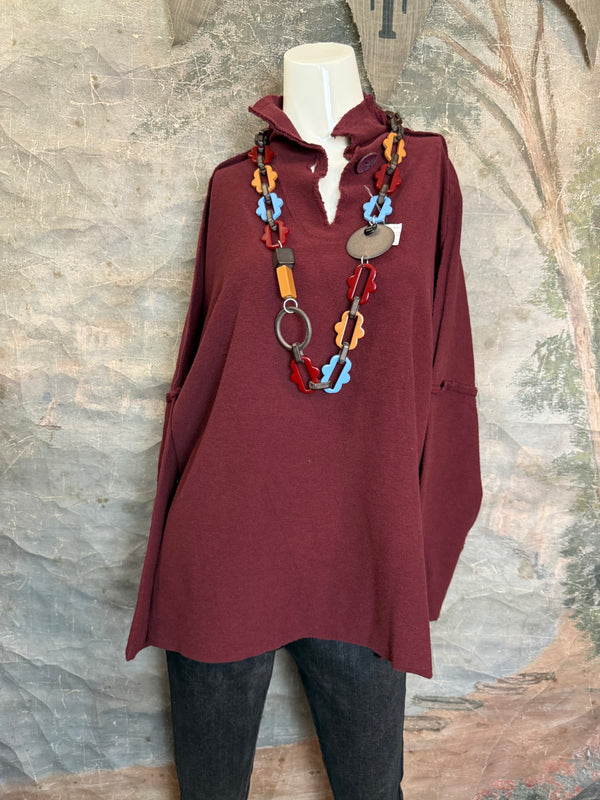 8300-1261 Funnel Plus 3 Inches- Red Indigo