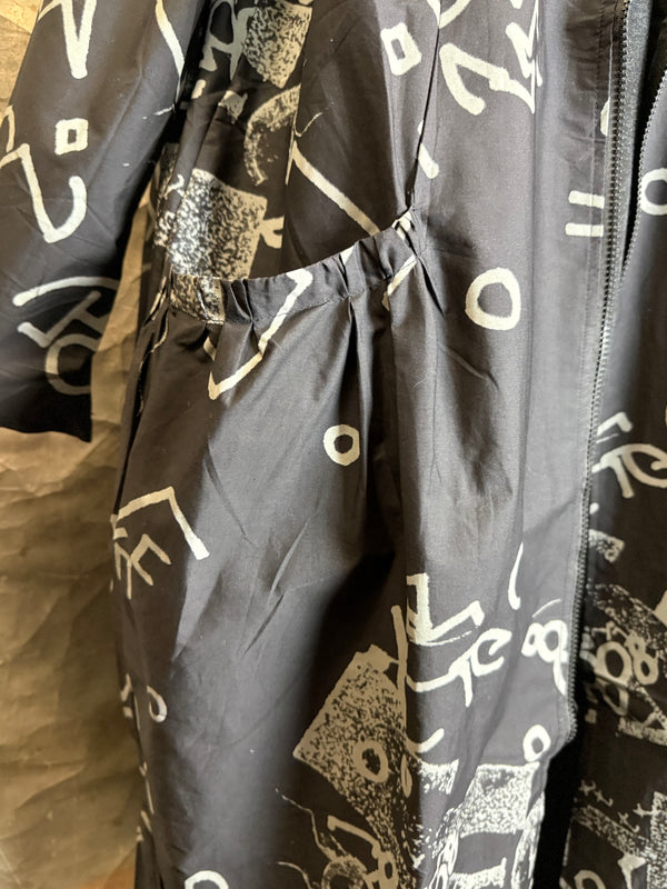 1029 City Scribble Jacket-Gray