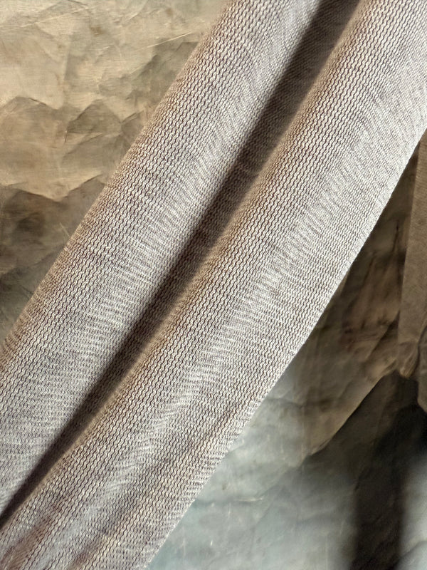 25690 Knit Mock Neck Top-Khaki