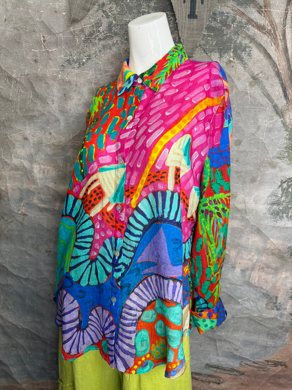 CP-92527 Abstract Blouse