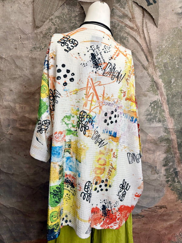 T1029YO Vneck Pullover Top-Bones & Hearty