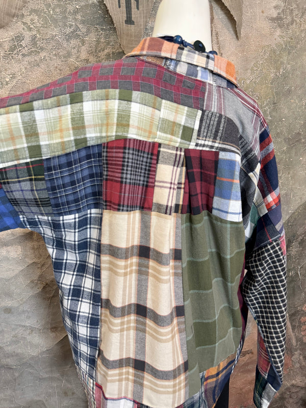 5620 Flannel PW BF Shirt- PW D