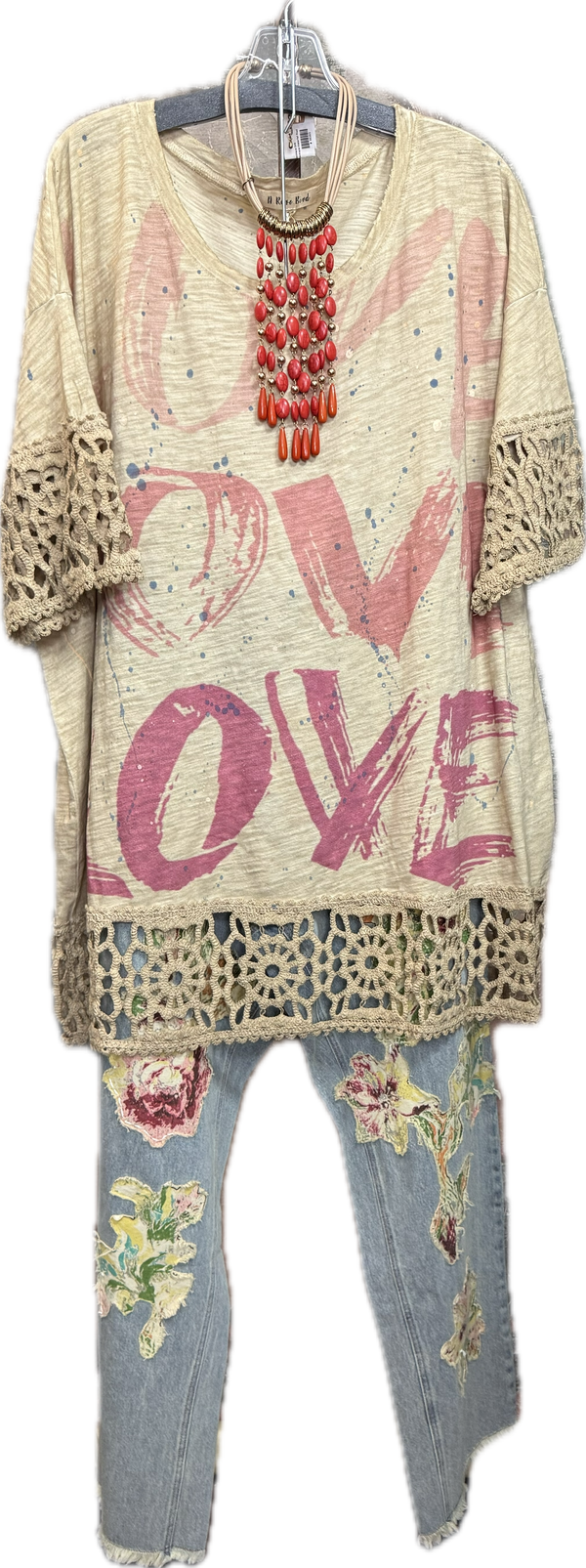 A26 Art-To-Wear LOVE Poem Shirt