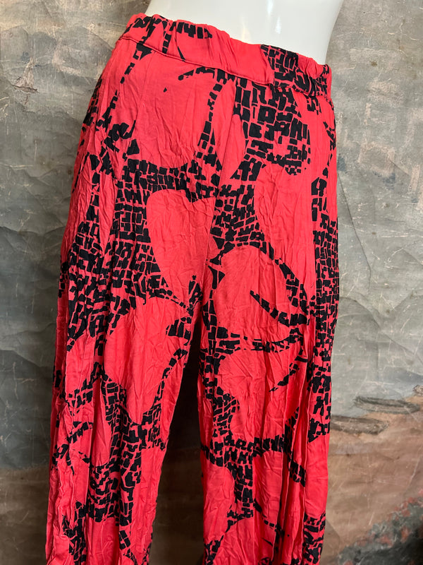 CV-3911 Jade Pant -Hibiscus
