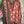 Load image into Gallery viewer, DYM287 Bohemian floral block print poet maxi dress in rust red and brown with chain necklace accent - 3
