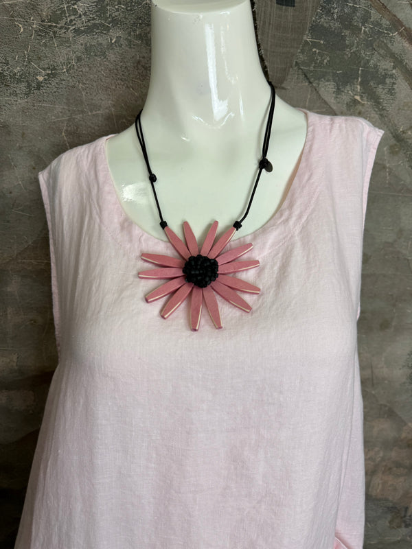 MP-HLD1066 Lagenlook Dress-Pink