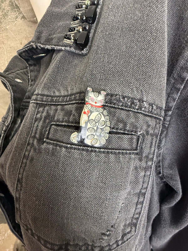 4842 Upcycled Wearable Art Jkt- The Village