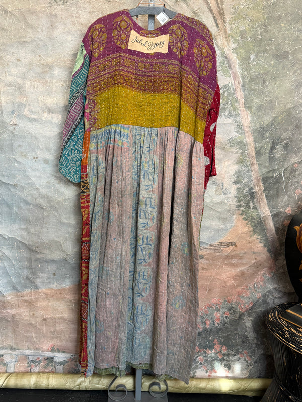 JG-156 Kantha Sunrise Dress-3 MIX