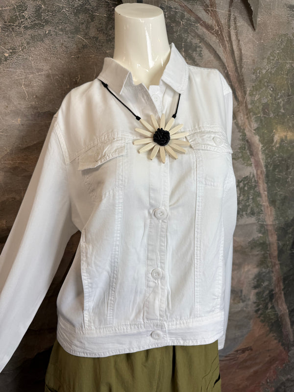LIN7403 LULA B TRAVEL JKT-WHITE