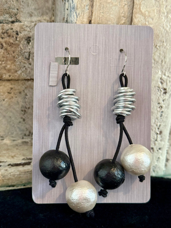 358 Drama Syrah Earrings