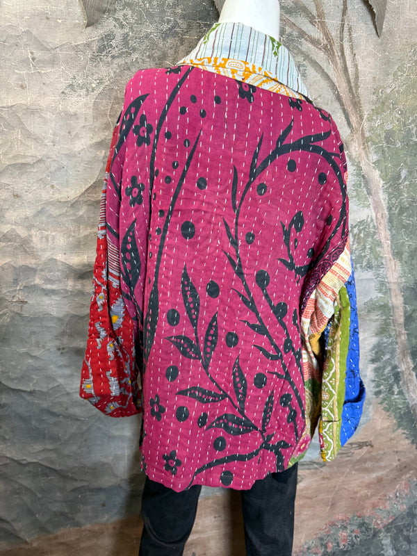 SS6148 Funky Kantha Jacket-Marley A