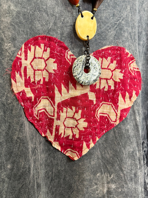 Romance Story T-Shirt Dress-#3