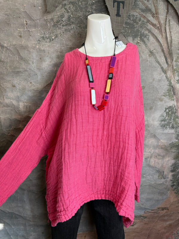 PW8815 We The Free Pucker Tunic-lime