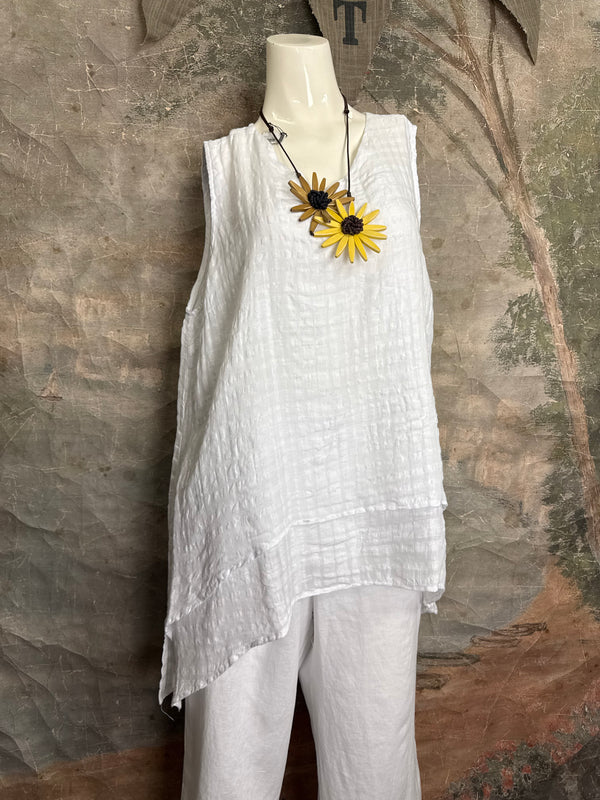 MP-CR293 Double Layer Tank-White
