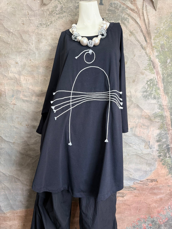 B474D TULA Shirt-Black