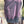 Load image into Gallery viewer, Sequin R&amp;L patch bomber jacket in purple and yellow-green ombre with floral accents, styled with tiered maxi skirt - 15
