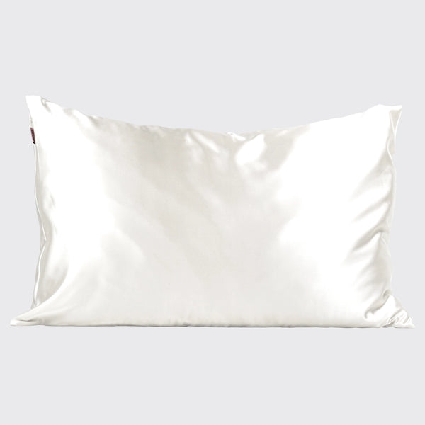 KITSCH Silky Satin Pillowcase-IVORY