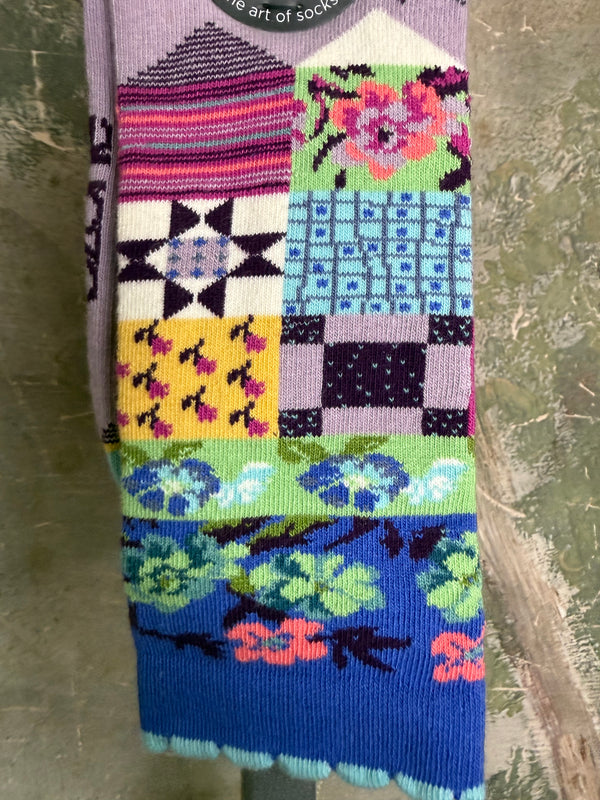 WW13 American Quilt Socks-sweet pinks