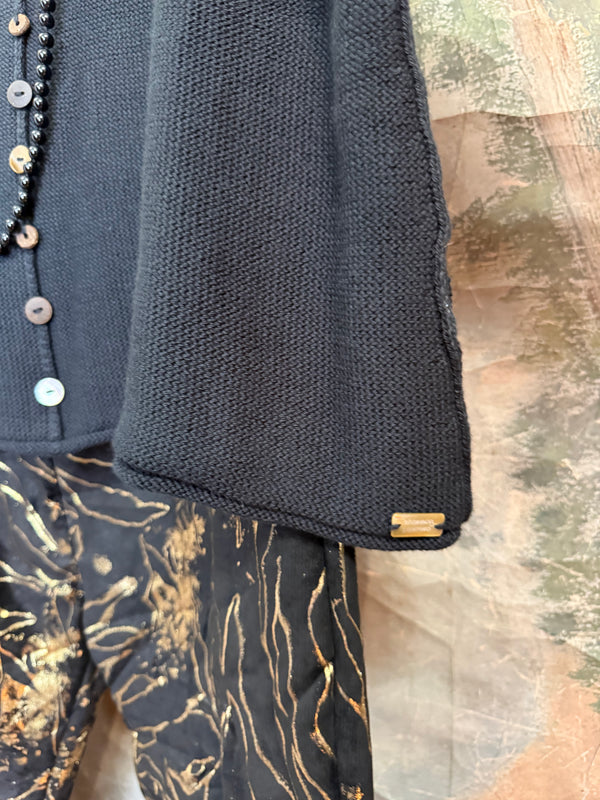 5586 Hailey Knit Pullover-Black