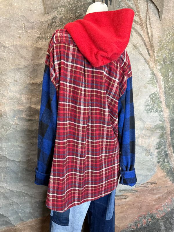 0003G PW Mix-Match Flannel Jacket-#6