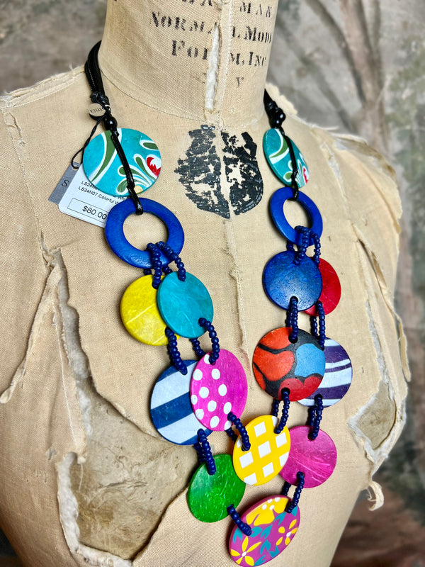 LS24N07 Colorful Whims Necklace