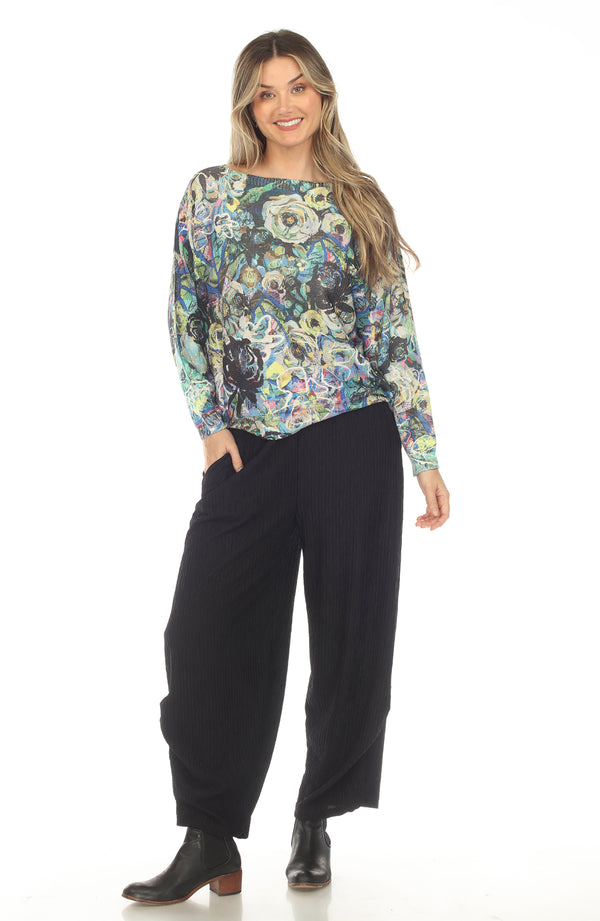 B137NBB Wide Capri Cross Pant