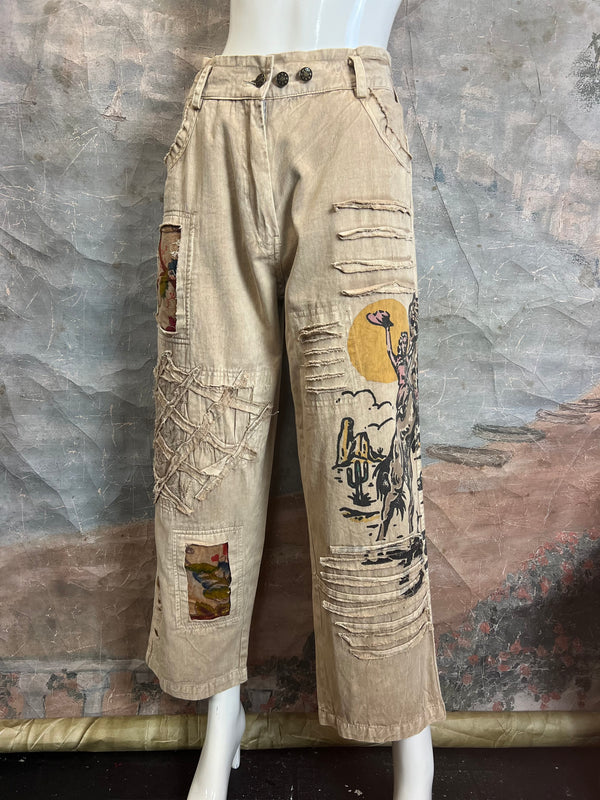 PL123 Cowgirl Mix Pants