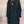 Load image into Gallery viewer, 92178-62 Needlework Hoody Dress-Black
