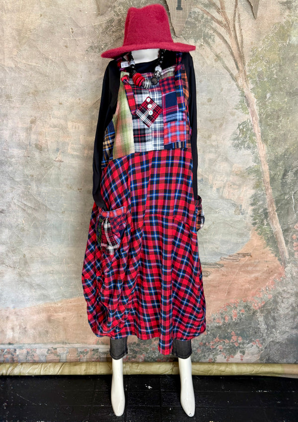 5431 Betty Flannel Jumper Dress-A