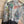 Load image into Gallery viewer, T1597 Waffle Knit Pullover with graffiti print over olive green crinkle tiered skirt on mannequin - 6
