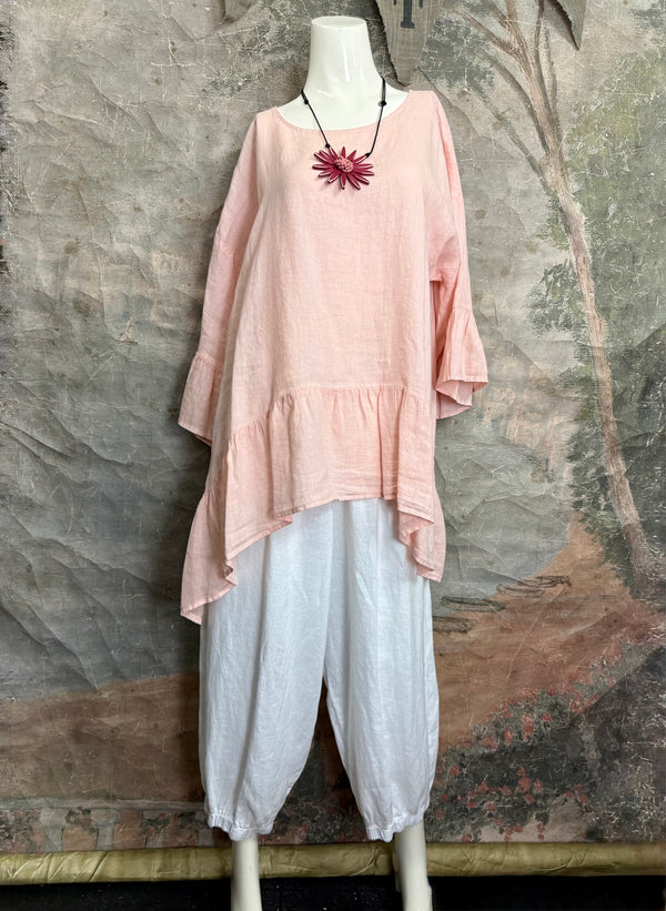 MP-HLT651 Baby Doll Top-Quartz Pink