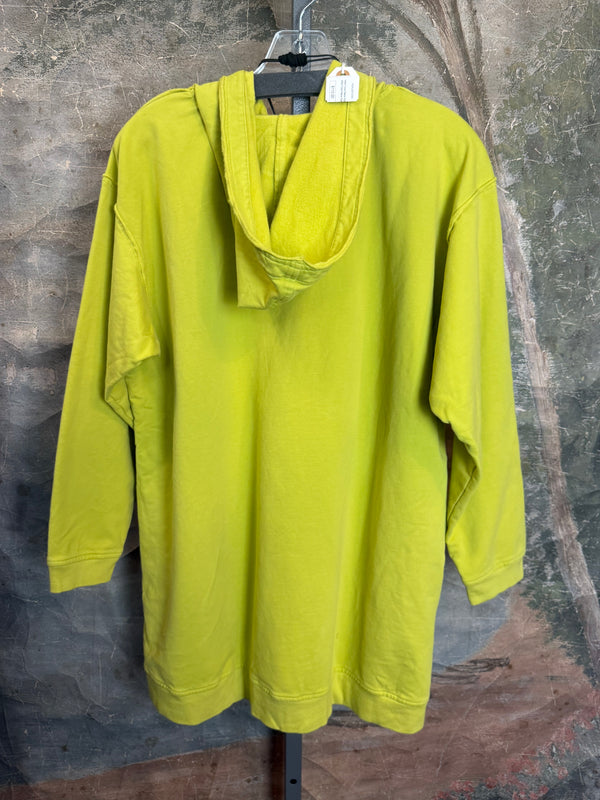 A2994202 Long/Slv Flower Tee-Wasbi Green