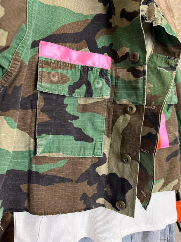 CT Remix Camo Spunk Ruffled Jkt