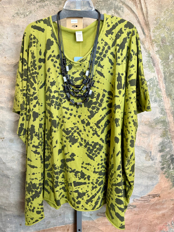 715CL-Burst Oversized Tunic Tee-SPUD