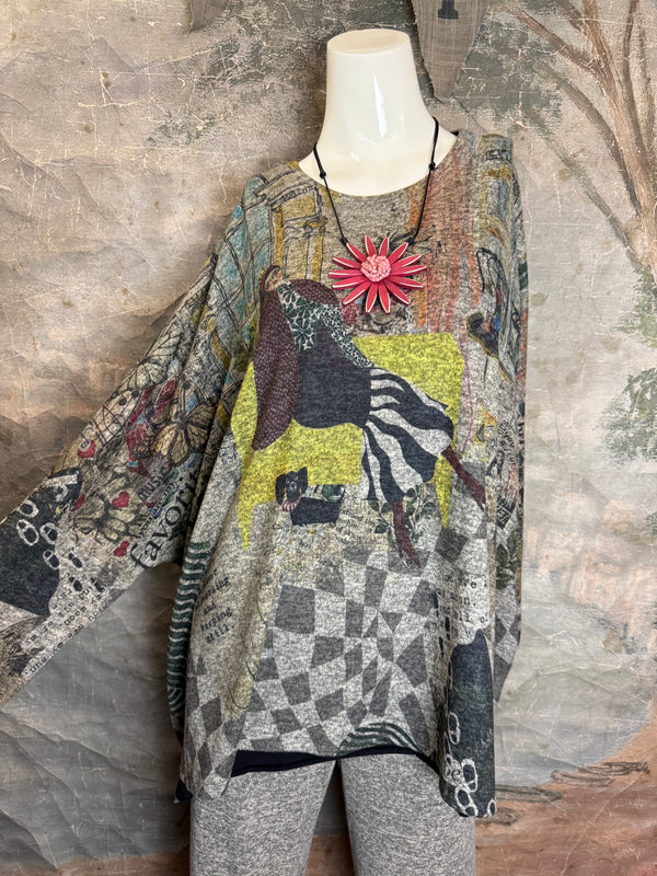 T805CN Crew Neck Top-Miss.Camille