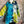 Load image into Gallery viewer, 7042C Block Dyed Possibly Tunic-Turq Mix
