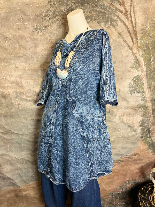 RS861A Denim Geneva Tunic