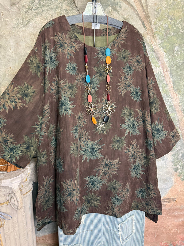 PW2501 Enchanted Floral Tunic